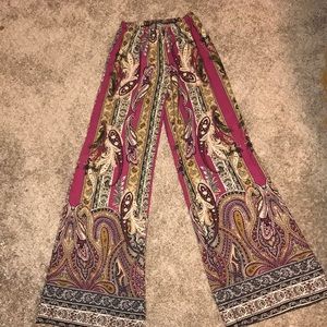 Printed pants